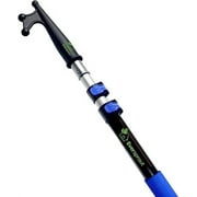 EVERSPROUT 1.5-to-4 Foot Telescoping Boat Hook | Floats, Scratch-Resistant, Sturdy Design | Durable & Lightweight, 3-Stage Anodized Aluminum Pole | Threaded End for Boating Accessories