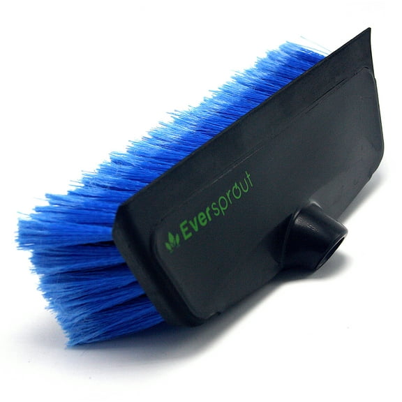 EVERSPROUT 11-inch Scrub Brush with Built-in Rubber Bumper