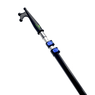 BTG Gear 5' to 8.5' Telescoping Boat Pole w/Hook for Docking, Floating, Extra-Strong Aluminum