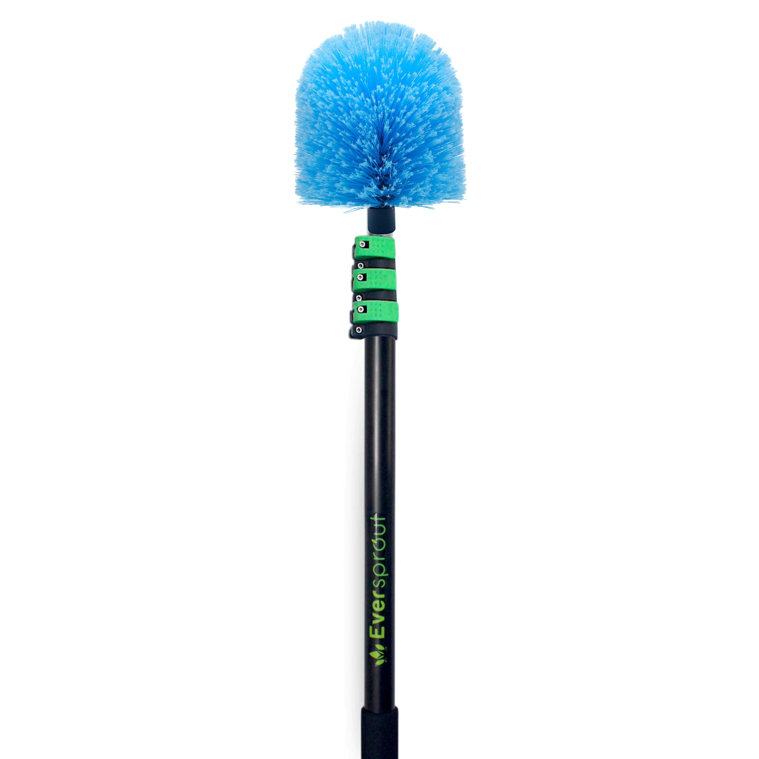 Docazoo docapole 11 inch hard bristle deck brush with 5-12 foot extension  pole: includes scrub brush with long handle telescoping pol