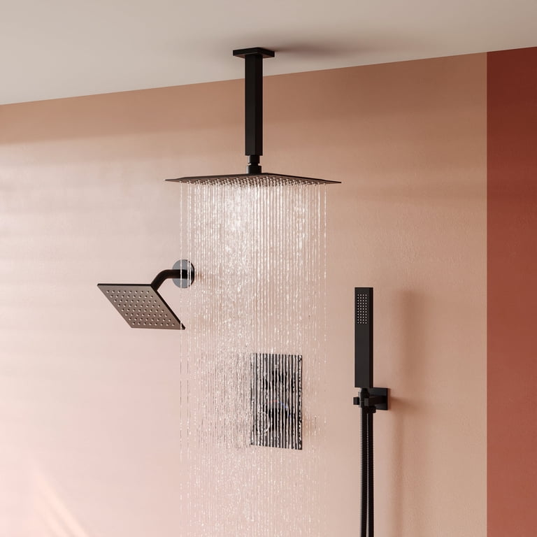 Ceiling Mounted Rainfall Shower System | Shelly Lighting