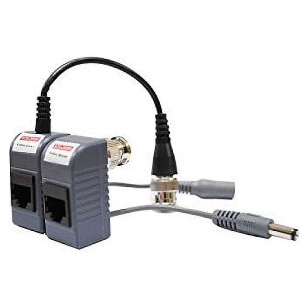 EVERTECH Video Power Balun Network Transceiver Connectors CAT5 CAT6 ...