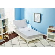 EVERYDAY KIDS 3 Piece Toddler Sheet Set - Solid Grey