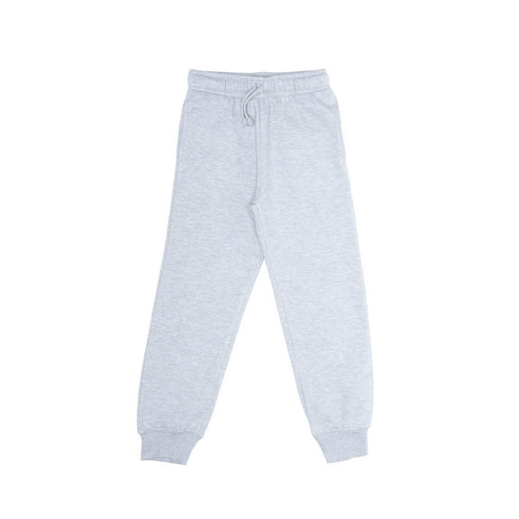 EVERYDAY KIDS Girls Heather Gray Cotton Fleece Sweatpants