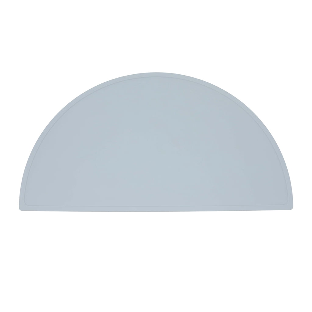 EVEXPLO Baby Toddlers Kids Silicone Semicircle Placemat Non Slip ...