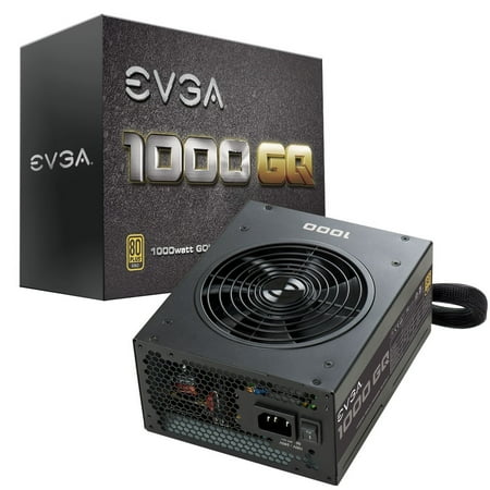 EVGA - 1000W ATX12V / EPS12V GQ Modular Power Supply - Black