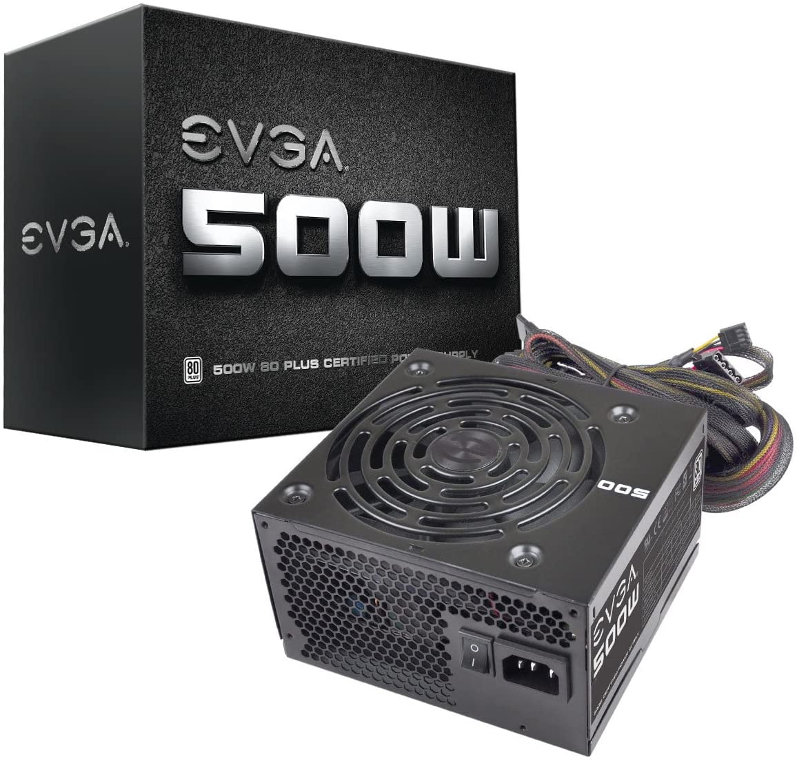EVGA 500W 80+ White Power Supply
