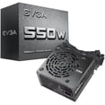 thumbnail image 1 of EVGA 550W ATX Computer Power Supply, Heavy-duty protections, 1 of 8