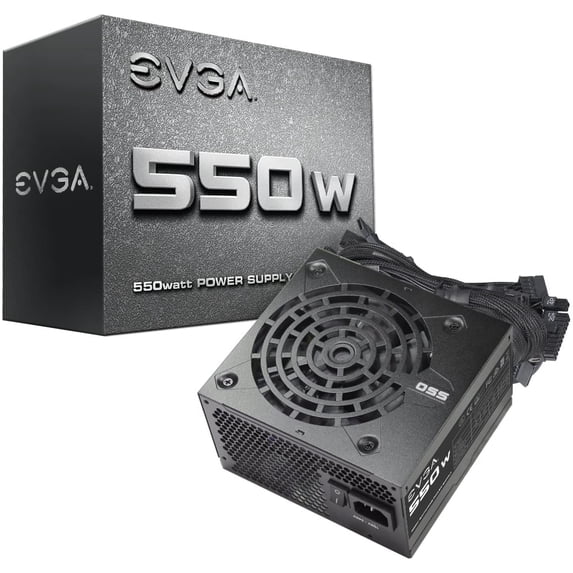 EVGA 550W ATX Computer Power Supply, Heavy-duty protections
