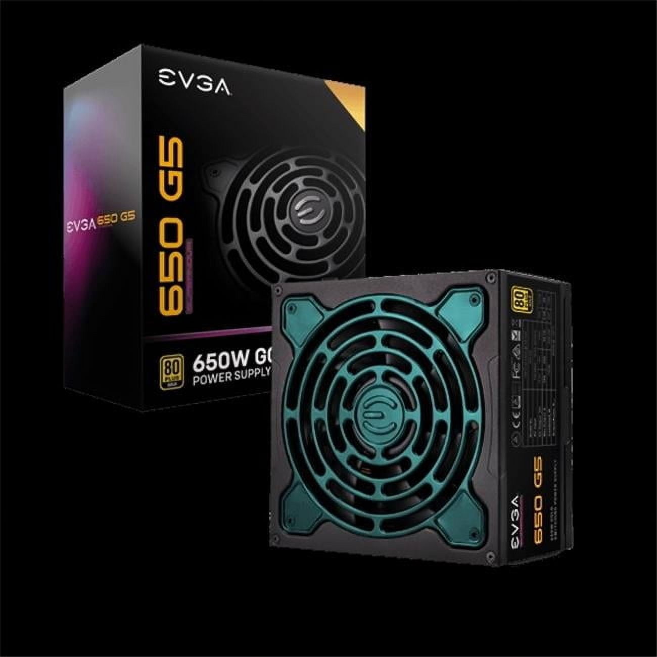 EVGA 650 watt SuperNOVA 650 G5, 80 Plus Gold Fully Modular Eco Mode ...