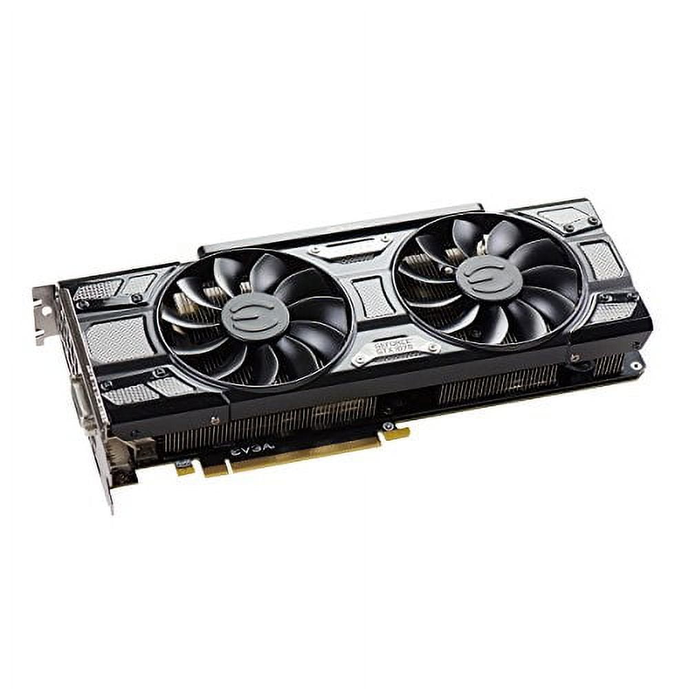 EVGA GeForce GTX 1070 Graphic Card - 8GB GDDR5 - PCIE 3.0 x16 - Dual Slot  Space Required - 256 bit Bus - SLI - Fan Cooler - 08G-P4-5171-KR