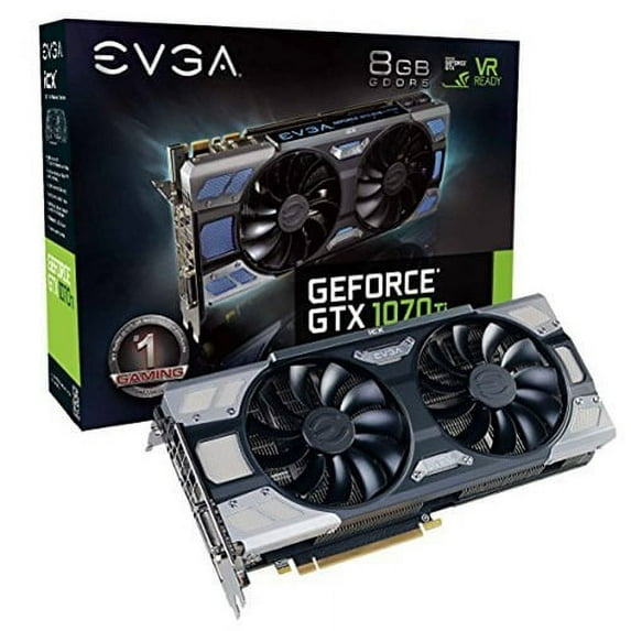 EVGA GeForce GTX 1070 Ti FTW2 8GB GDDR5 Graphics Card