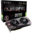 thumbnail image 1 of EVGA GeForce GTX 1080 CLASSIFIED GAMING ACX 3.0 8GB GDDR5X RGB LED 10 CM Fan 14 Power Phases Double BIOS DX12 OSD Support (PXOC) Video Graphics Card 08G-P4-6386-KR, 1 of 5