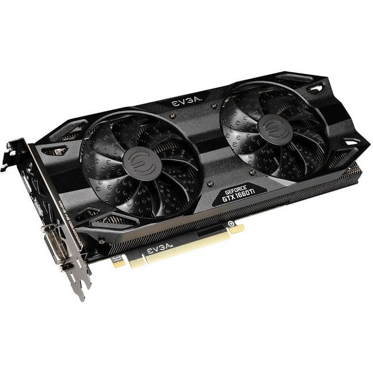 EVGA GeForce GTX 1660 Ti XC Ultra Gaming 6GB GDDR6 Video Graphics