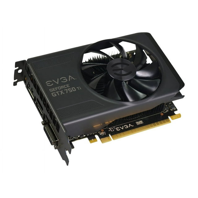 EVGA GeForce GTX 750 Ti - Graphics card - GF GTX 750 Ti - 2 GB GDDR5 - PCIe 3.0 x16 - DVI, HDMI, DisplayPort