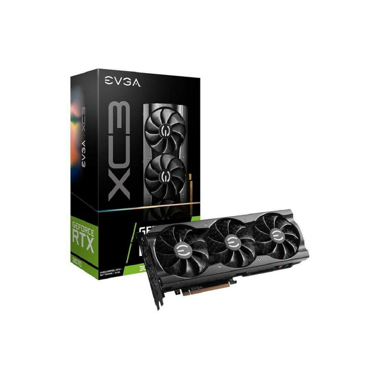 EVGA GeForce RTX 3070 XC3 Ultra Gaming 8GB Graphic Card - Walmart.com