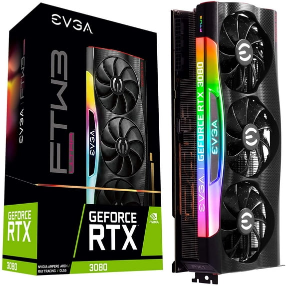 EVGA GeForce RTX 3080 FTW3 ULTRA 10GB GDDR6X Graphics Card