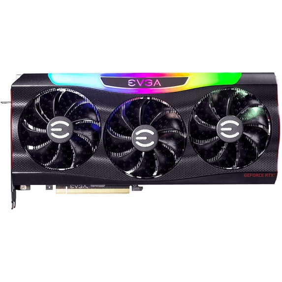 Restored EVGA GeForce RTX 3090 FTW3 Ultra Gaming Graphic Card, Black