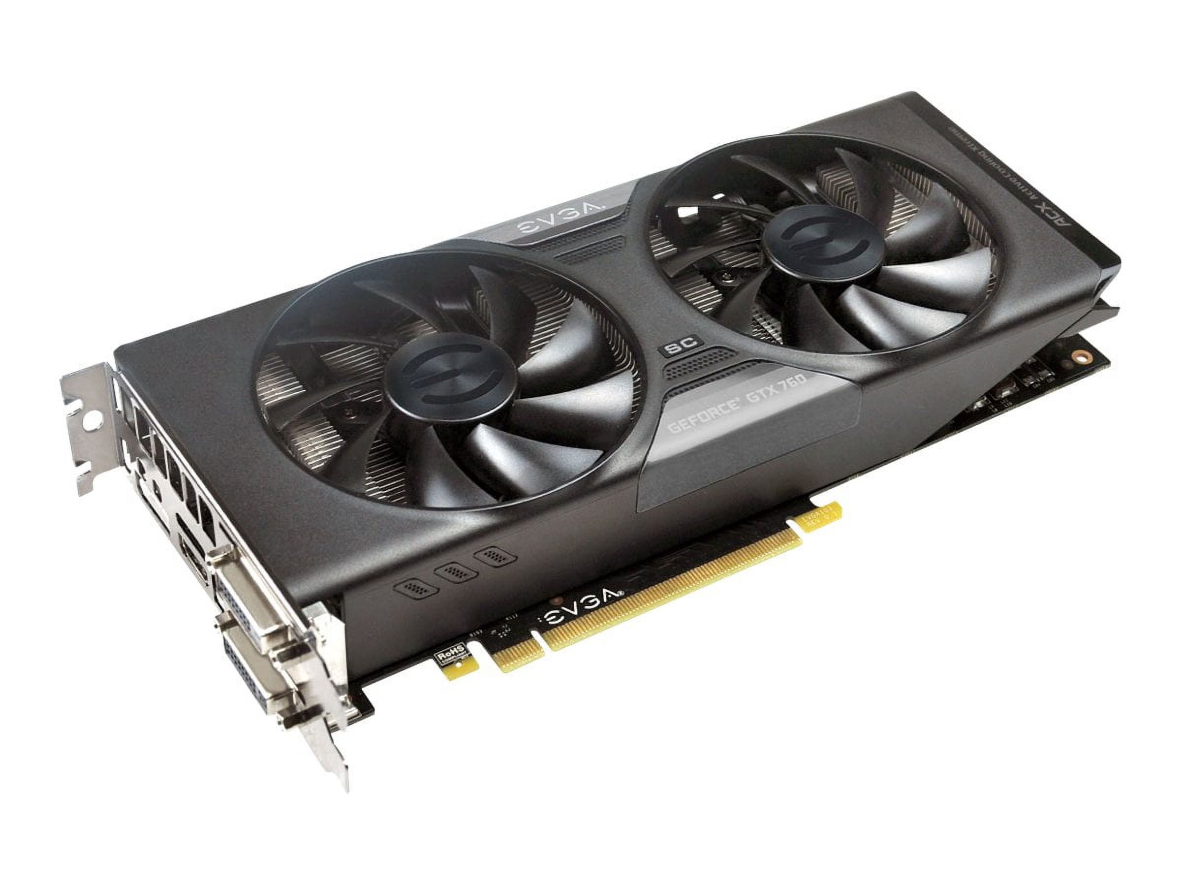 EVGA NVIDIA GeForce GTX 760 Graphic Card, 2 GB GDDR5