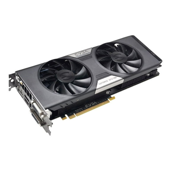EVGA GeForce GTX 780 Dual FTW w/ EVGA ACX Cooler - Graphics card - GF GTX 780 - 3 GB GDDR5 - PCIe 3.0 x16 - 2 x DVI, HDMI, DisplayPort