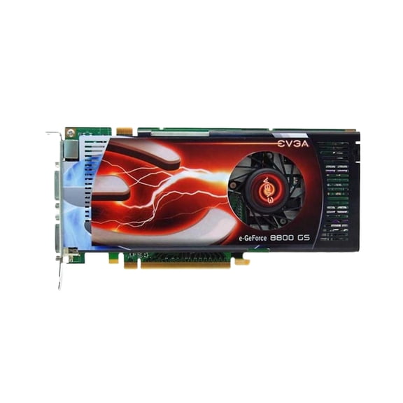 EVGA NVIDIA Geforce 8800 Gs 384MB DDR3 PCi - E X16 Video Card 384 P3 N851 DX 384-P3-E851-A