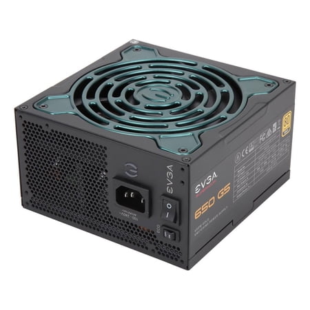 EVGA SuperNOVA 650 G5, 80 Plus Gold 650W, Fully Modular, ECO Mode with Fdb Fan, 100% Japanese Capacitors, 10 Year Warranty, Compact 150mm Size, Power Supply 220-G5-0650-X1