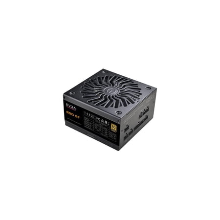 EVGA SuperNOVA 650 GT, 80 Plus Gold 650W, Fully Modular, Auto Eco Mode with FDB Fan, 100% Japanese Capacitors, 7 Year Warranty, Includes Power ON Self Tester, Compact 150mm Size, 220-GT-0650-Y1