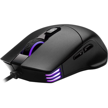 EVGA X12 Wired Gaming Mouse 8k 8-Btn Ambidex w/ RGB 905-W1-12BK-KR -Black
