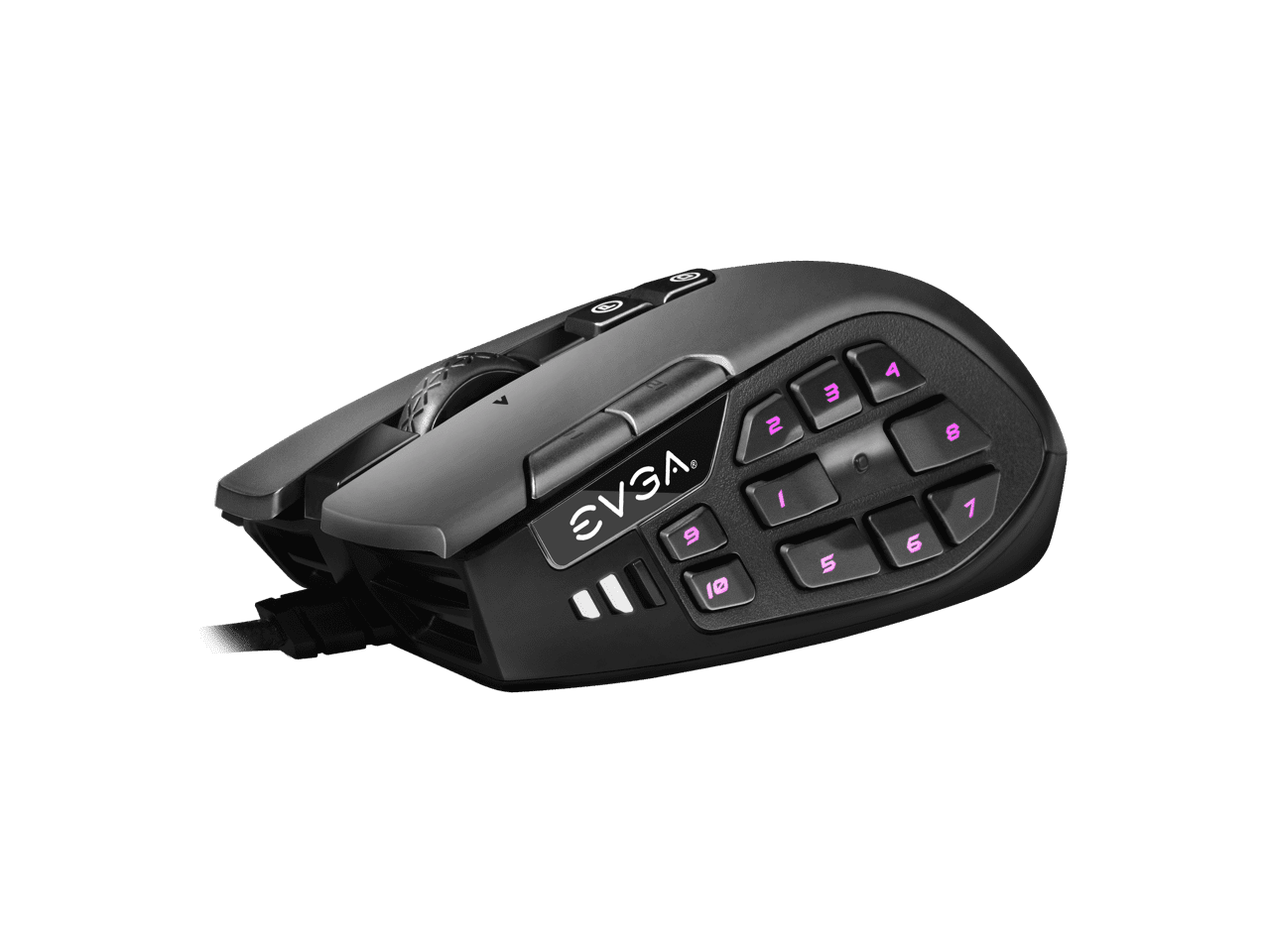 EVGA X15 ゲーミングマウス 本体 EVGA X15 MMO Gaming Mouse, 8k, Wired, Black, Customizable, 16,000