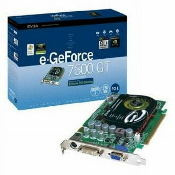 EVGA e-GeForce 7600 GT Graphics Card