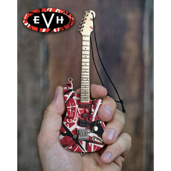 EVH Eddie Van Halen Frankenstein Guitar Holiday Ornament EVH-001-6