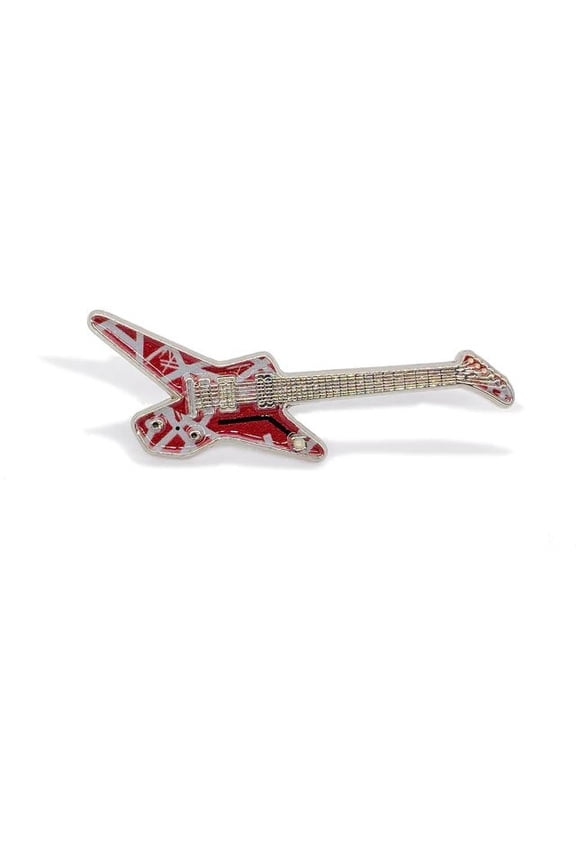 - Eddie Van Halen - Shark Guitar Pin