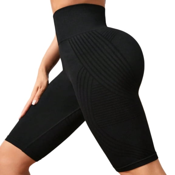 EVHRZN 3D Anti Cellulite Leggings for Women, High Waist Compression Capri Leggings for Workout & Yoga