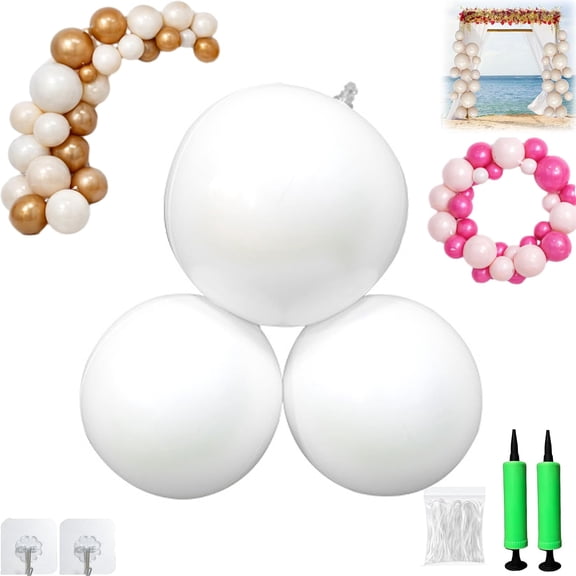 EVHRZN Reusable Balloon Garland Arch Kit, Inflatable Balloon Arch, 3/5/7 PCS Linked PVC Balloon Garland for Party Decoration for Birthday Wedding