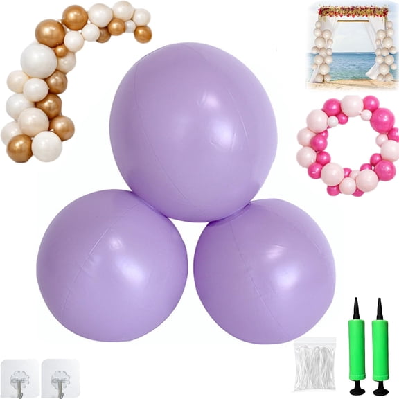 EVHRZN Reusable Balloon Garland Arch Kit, Inflatable Balloon Arch, 3/5/7 PCS Linked PVC Balloon Garland for Party Decoration for Birthday Wedding
