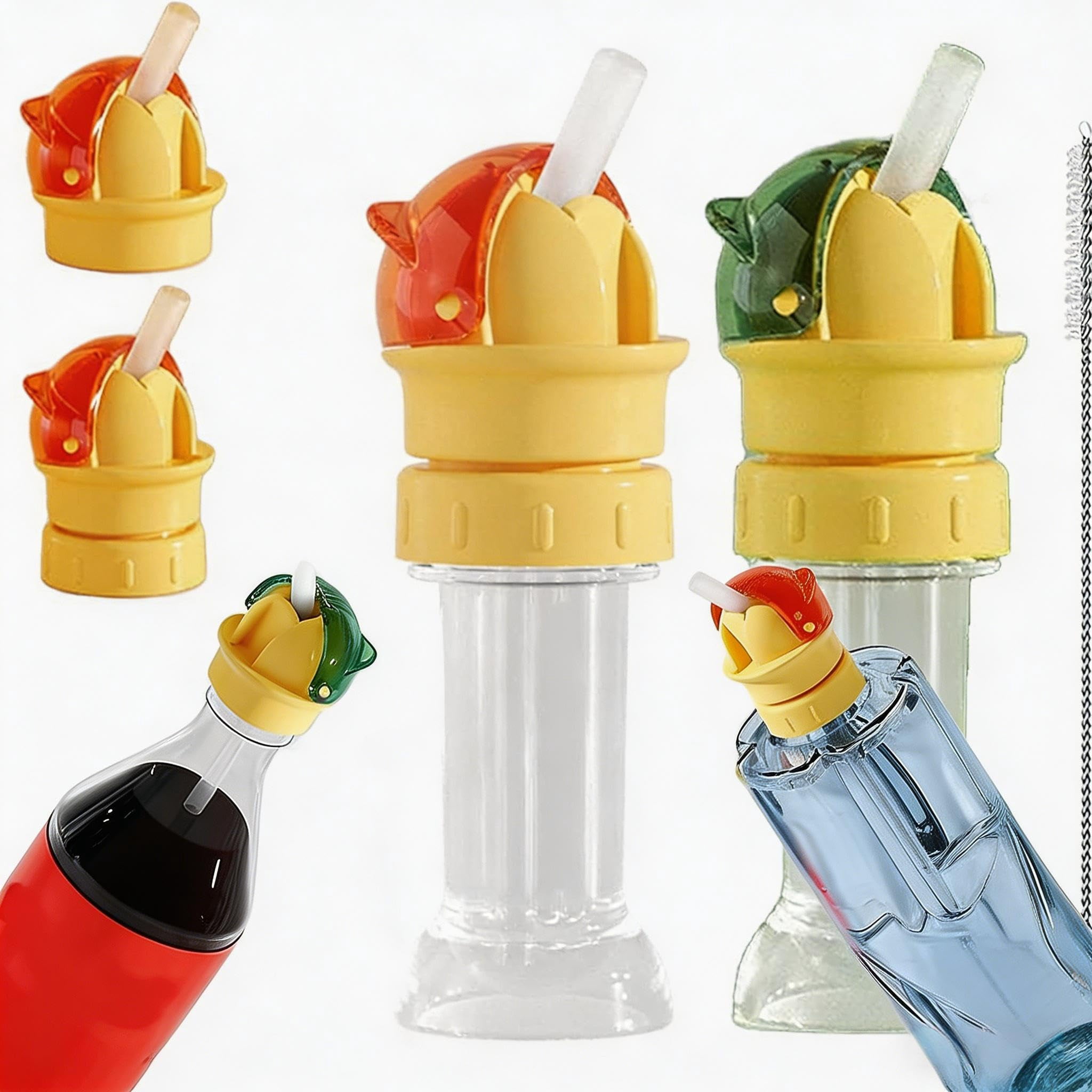 EVHRZN Universal Water Bottle Nozzle Converter - Suitable for Most ...
