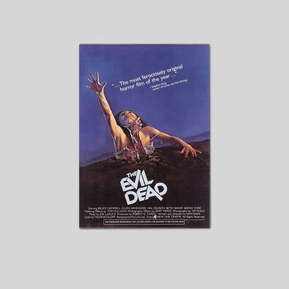 EVIL DEAD Movie Poster (1981) Horror Movie Poster Size 24''x36'' Googate