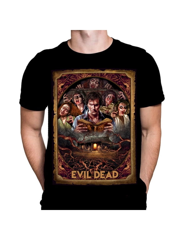 EVIL DEAD NECRONOMICHON - Classic Horror Movie T-Shirt Sizes S - 5XL / Demons