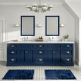 thumbnail image 1 of EVIVA Epic 96 Inch Transitional Blue Vanity w/ Brushed Nickel Hardware, 1 of 7