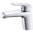 thumbnail image 1 of EVIVA Lotus Single Handle Bathroom Sink Faucet (Brushed Nickel), 1 of 5