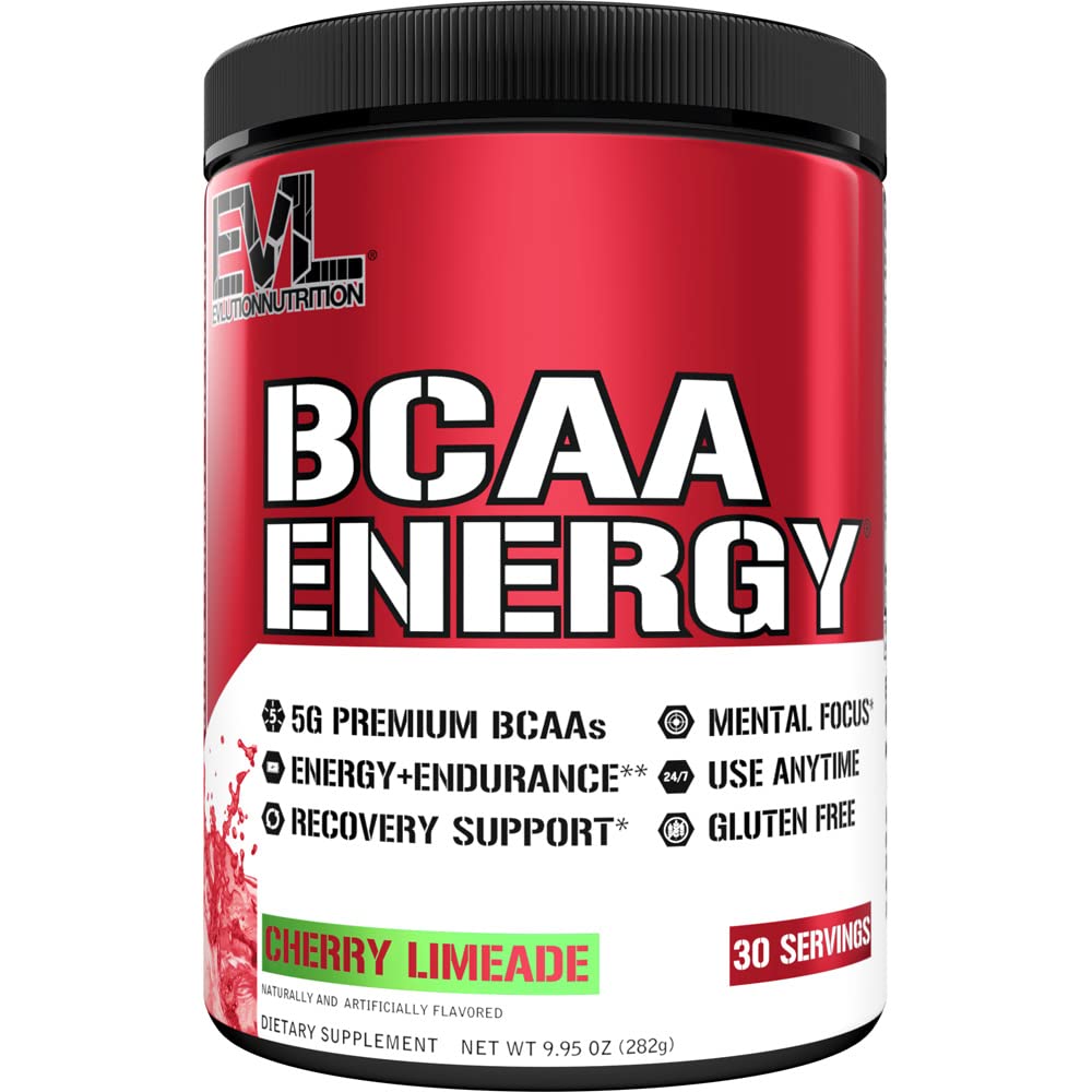 EVL BCAAs Amino Acids Powder BCAA Energy Pre Workout for Muscle