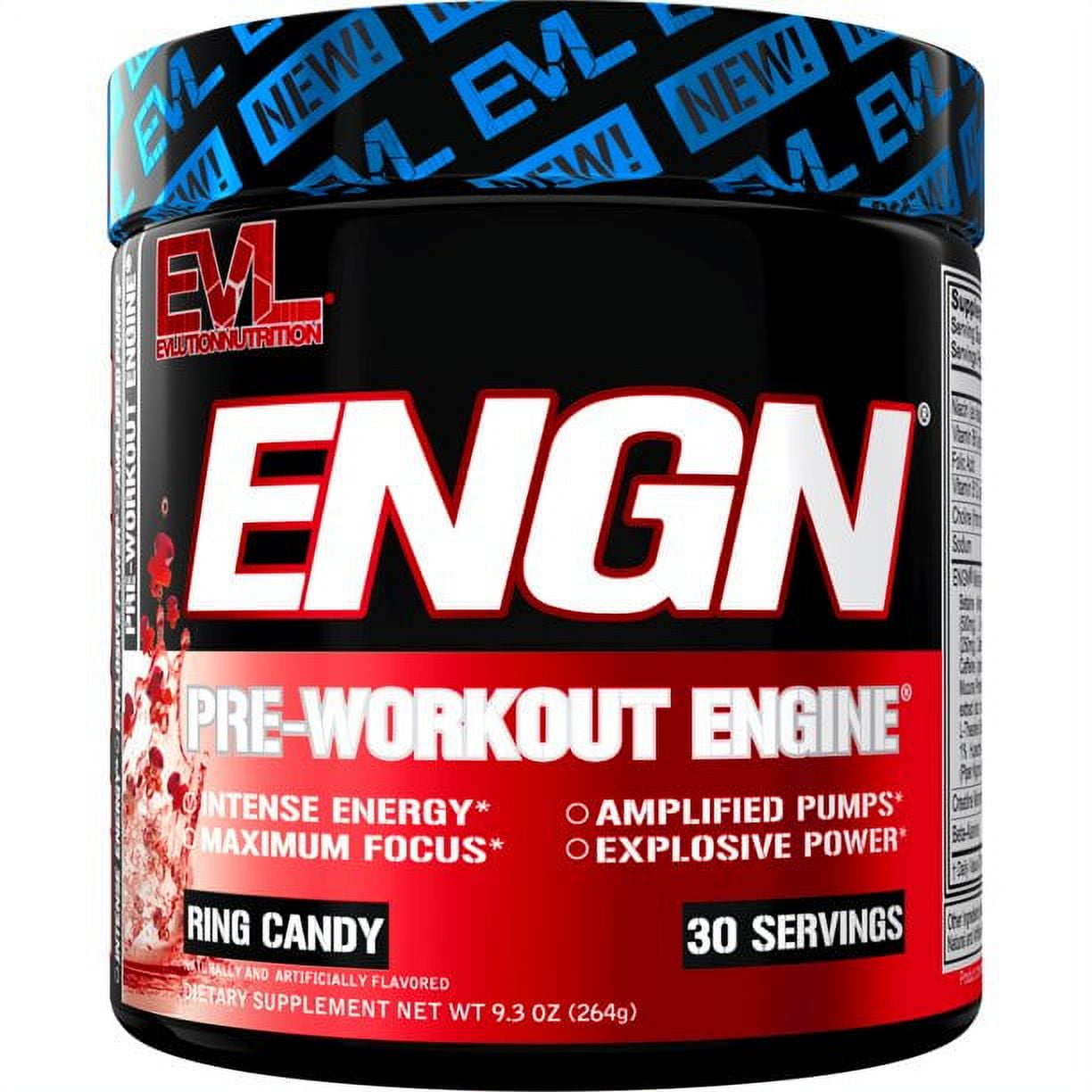 EVL Intense Pre Workout with Creatine Pre Workout Powder Drink for