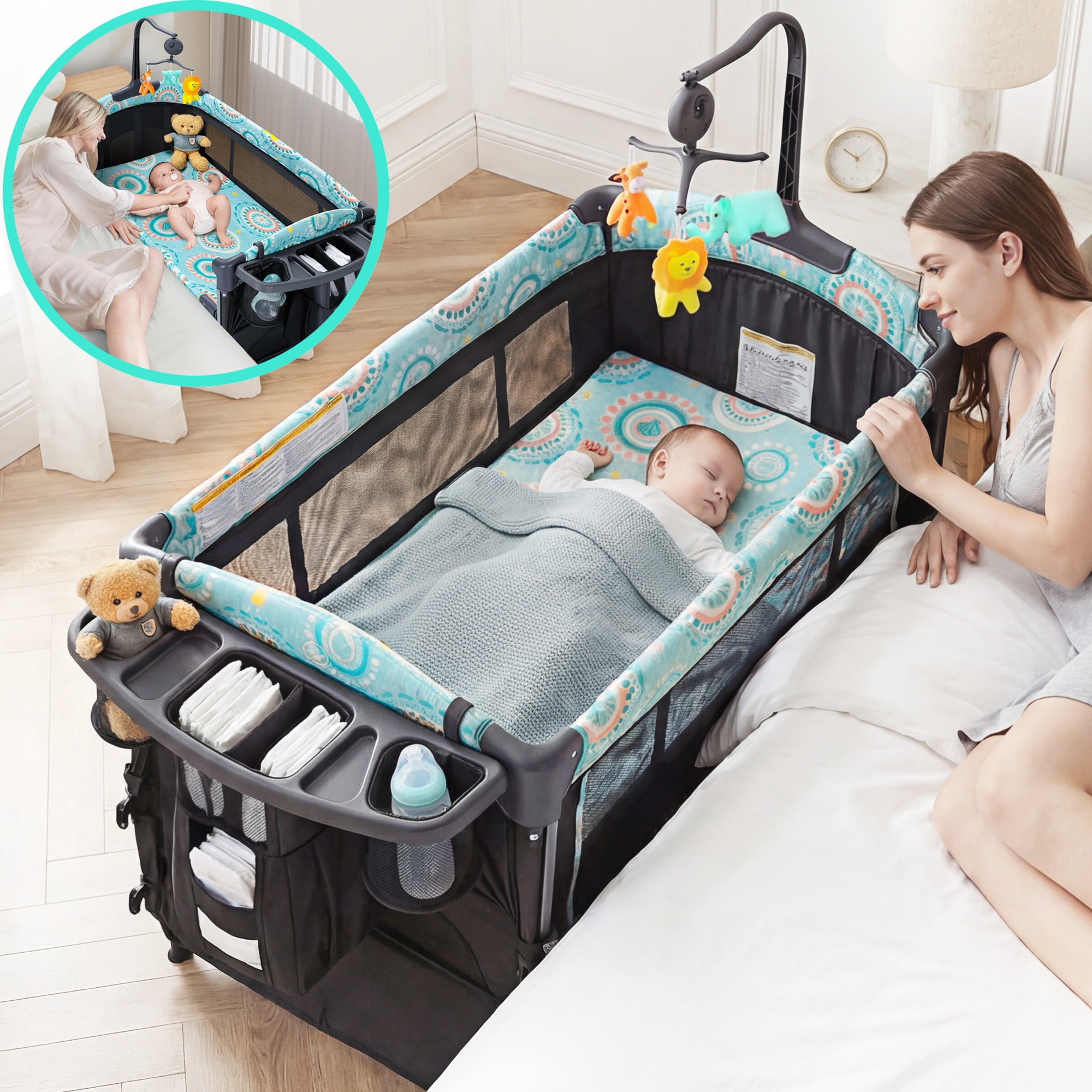 Baby Bassinets & bedside sleepers in Nursery & Decor - Walmart.com Baby Bassinets & bedside sleepers in Nursery & Decor - Walmart.com