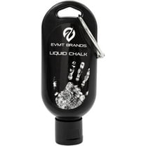 EVMT Brands Liquid Gym Chalk for Weightlifting, Gymnastics, Rock Climbing, Dancing. White. 1 Pack (1x50ml).