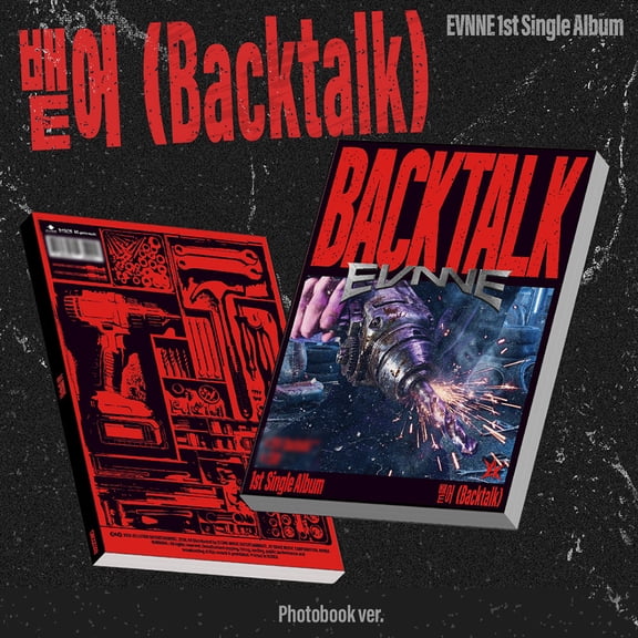 EVNNE - BACKTALK(뱉어) 1st Single Album PHOTOBOOK Version