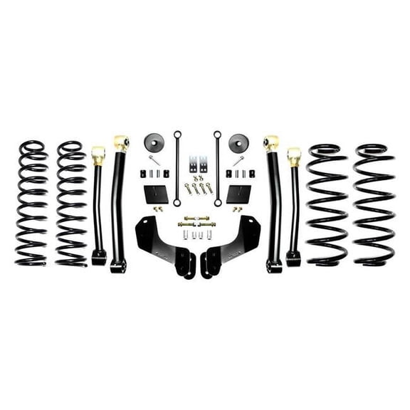 EVO 2.5 in. Enforcer Overland Lift Stage 3 Adjustable Front & Rear Suspension Lift Kit for 2018-C Jl