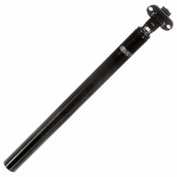 EVO Kalloy E-Force AL 400 x 26.0mm Bike Seat Stem Post - Black