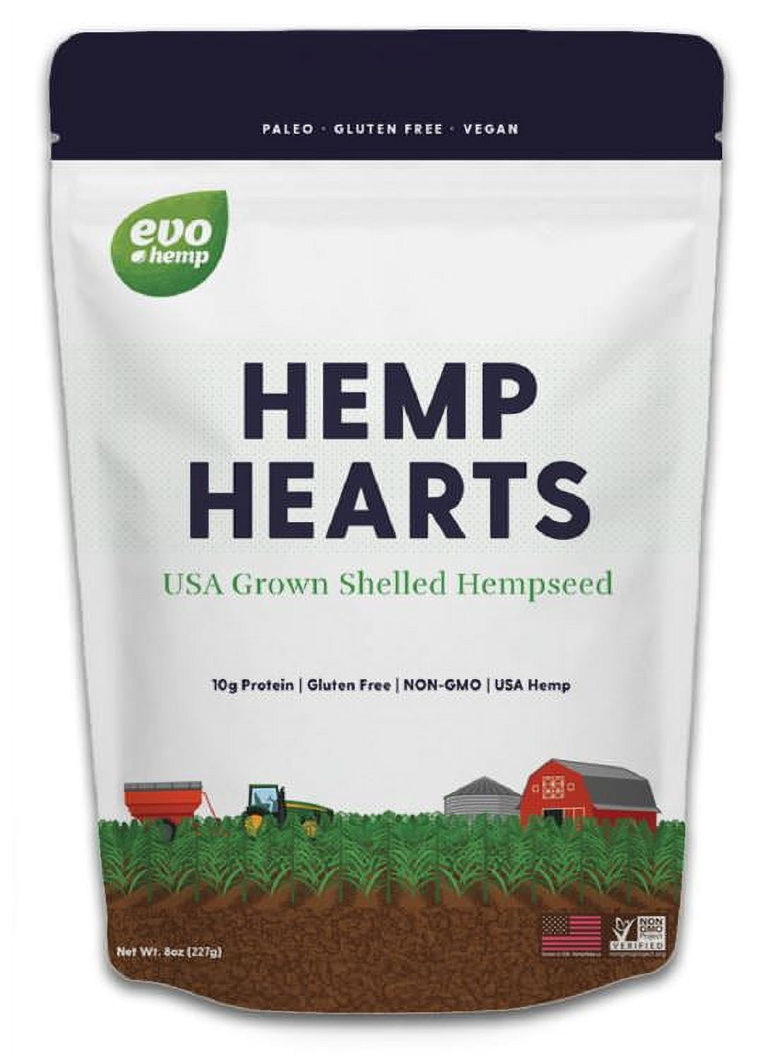 EVO HEMP: Hemp Hearts, 8 oz - Walmart.com