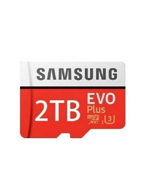 EVO Plus 2TB microSDXC UHS-I U3 100MB/s Full HD & 4K UHD  Class 10 HD Memory Flash Card Height 0.2cm