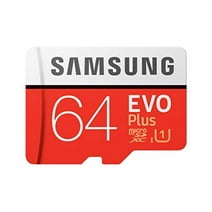 EVO Plus 64GB microSDXC UHS-I U3 100MB/s Full HD & 4K UHD Samsung Memory Card with Adapter (MB-MC64HA)